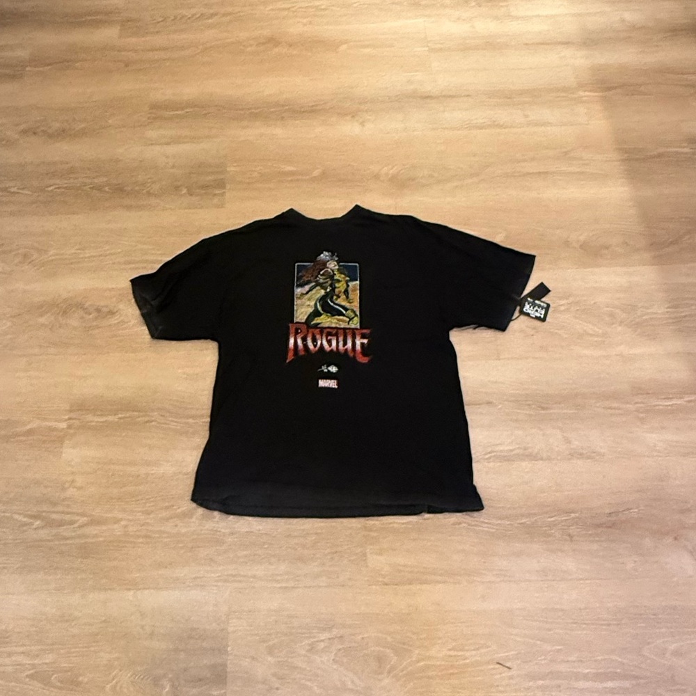 Black Marvel Rogue Graphic T-Shirt